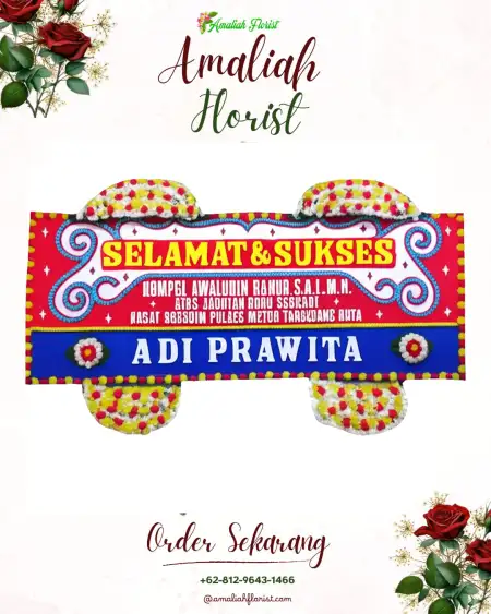 Papan Bunga Ucapan Selamat Darul Imarah